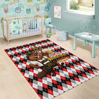 Oktoberfest Beaver Area Rug On My Wurst Behaviour - Wonder Print Shop