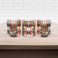 Oktoberfest Beaver Ceramic Mug On My Wurst Behaviour - Wonder Print Shop