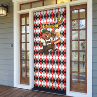 Oktoberfest Beaver Door Cover On My Wurst Behaviour - Wonder Print Shop