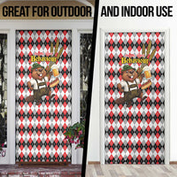 Oktoberfest Beaver Door Cover On My Wurst Behaviour - Wonder Print Shop
