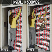 Oktoberfest Beaver Door Cover On My Wurst Behaviour - Wonder Print Shop