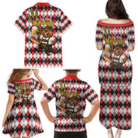 Oktoberfest Beaver Family Matching Puletasi and Hawaiian Shirt On My Wurst Behaviour - Wonder Print Shop