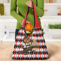 Oktoberfest Beaver Grocery Bag On My Wurst Behaviour - Wonder Print Shop