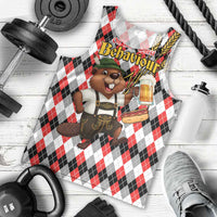 Oktoberfest Beaver Men Tank Top On My Wurst Behaviour - Wonder Print Shop