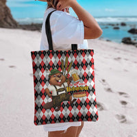 Oktoberfest Beaver Tote Bag On My Wurst Behaviour - Wonder Print Shop