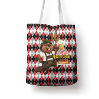 Oktoberfest Beaver Tote Bag On My Wurst Behaviour - Wonder Print Shop