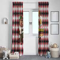 Oktoberfest Beaver Window Curtain On My Wurst Behaviour - Wonder Print Shop