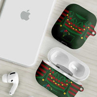 Christmas Elf Costume AirPods Case Santa’s Little Helper Outfit - Wonder Print Shop
