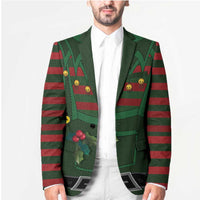 Christmas Elf Costume Blazer Santa’s Little Helper Outfit - Wonder Print Shop