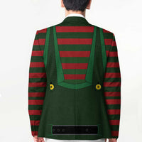 Christmas Elf Costume Blazer Santa’s Little Helper Outfit - Wonder Print Shop