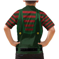 Christmas Elf Costume Family Matching Mermaid Dress and Hawaiian Shirt Santa’s Little Helper Outfit - Wonder Print Shop
