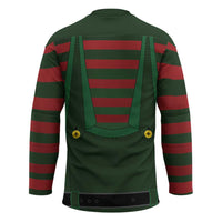 Christmas Elf Costume Hockey Jersey Santa’s Little Helper Outfit - Wonder Print Shop