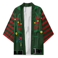 Christmas Elf Costume Kimono Santa’s Little Helper Outfit - Wonder Print Shop