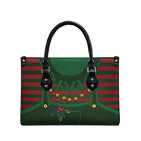 Christmas Elf Costume Leather Bag Santa’s Little Helper Outfit - Wonder Print Shop