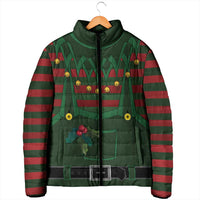 Christmas Elf Costume Padded Jacket Santa’s Little Helper Outfit - Wonder Print Shop