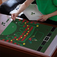 Christmas Elf Costume Puzzle Santa’s Little Helper Outfit - Wonder Print Shop