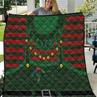 Christmas Elf Costume Quilt Santa’s Little Helper Outfit - Wonder Print Shop