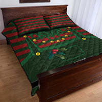 Christmas Elf Costume Quilt Bed Set Santa’s Little Helper Outfit - Wonder Print Shop