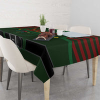 Christmas Elf Costume Tablecloth Santa’s Little Helper Outfit - Wonder Print Shop