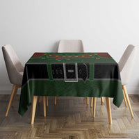 Christmas Elf Costume Tablecloth Santa’s Little Helper Outfit - Wonder Print Shop