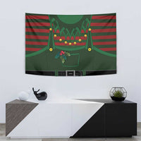 Christmas Elf Costume Tapestry Santa’s Little Helper Outfit - Wonder Print Shop