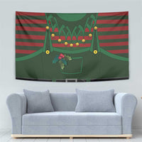Christmas Elf Costume Tapestry Santa’s Little Helper Outfit - Wonder Print Shop
