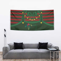 Christmas Elf Costume Tapestry Santa’s Little Helper Outfit - Wonder Print Shop
