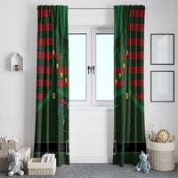 Christmas Elf Costume Window Curtain Santa’s Little Helper Outfit - Wonder Print Shop