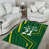 Pakistan Cricket Custom Area Rug Shaheen Falcon Go Champions LT9 - Wonder Print Shop