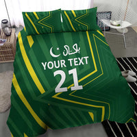 Pakistan Cricket Custom Bedding Set Shaheen Falcon Go Champions LT9 - Wonder Print Shop