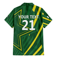 Pakistan Cricket Custom Family Matching Mermaid Dress and Hawaiian Shirt Shaheen Falcon Go Champions LT9 - Wonder Print Shop