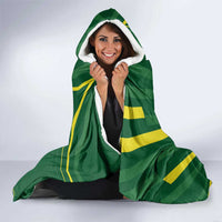 Pakistan Cricket Custom Hooded Blanket Shaheen Falcon Go Champions
