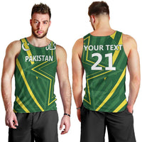 Pakistan Cricket Custom Men Tank Top Shaheen Falcon Go Champions - Wonder Print Shop