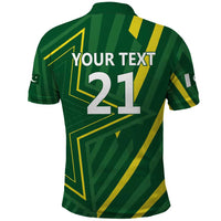 Pakistan Cricket Custom Polo Shirt Shaheen Falcon Go Champions - Wonder Print Shop