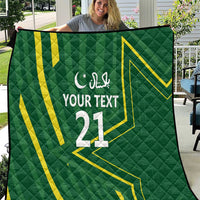 Pakistan Cricket Custom Quilt Shaheen Falcon Go Champions - Wonder Print Shop