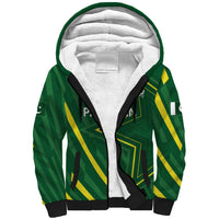 Pakistan Cricket Custom Sherpa Hoodie Shaheen Falcon Go Champions - Wonder Print Shop