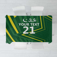 Pakistan Cricket Custom Tablecloth Shaheen Falcon Go Champions - Wonder Print Shop