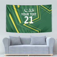 Pakistan Cricket Custom Tapestry Shaheen Falcon Go Champions - Wonder Print Shop
