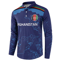 Afghan Atalans Cricket Custom Button Sweatshirt Afghanistan Map with Sporty Style LT9 - Wonder Print Shop