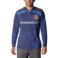 Afghan Atalans Cricket Custom Button Sweatshirt Afghanistan Map with Sporty Style LT9 - Wonder Print Shop