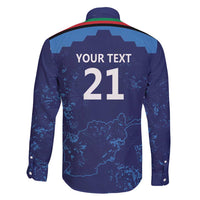 Afghan Atalans Cricket Custom Family Matching Summer Maxi Dress and Hawaiian Shirt Afghanistan Map with Sporty Style - Wonder Print Shop