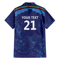 Afghan Atalans Cricket Custom Hawaiian Shirt Afghanistan Map with Sporty Style - Wonder Print Shop