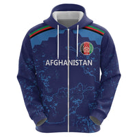 Afghan Atalans Cricket Custom Hoodie Afghanistan Map with Sporty Style - Wonder Print Shop