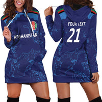 Afghan Atalans Cricket Custom Hoodie Dress Afghanistan Map with Sporty Style - Wonder Print Shop