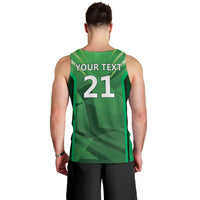 Pakistan Cricket Custom Men Tank Top The Green Shirts with Sporty Pattern - Wonder Print Shop