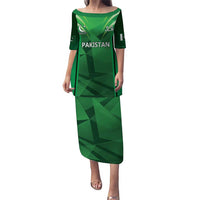 Pakistan Cricket Custom Puletasi The Green Shirts with Sporty Pattern - Wonder Print Shop