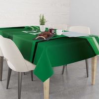 Pakistan Cricket Custom Tablecloth The Green Shirts with Sporty Pattern - Wonder Print Shop