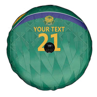 South Africa Cricket Custom Spare Tire Cover Proteas Green - Wonder Print Shop