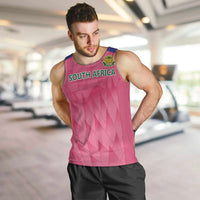 South Africa Cricket Custom Men Tank Top Proteas Pink - Wonder Print Shop