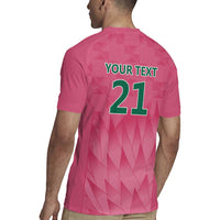 South Africa Cricket Custom Rugby Jersey Proteas Pink - Wonder Print Shop